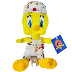Looney Tunes Tweedy Bird Plush Painting Outfit Vintage 1998 ACE 9" New With Tag